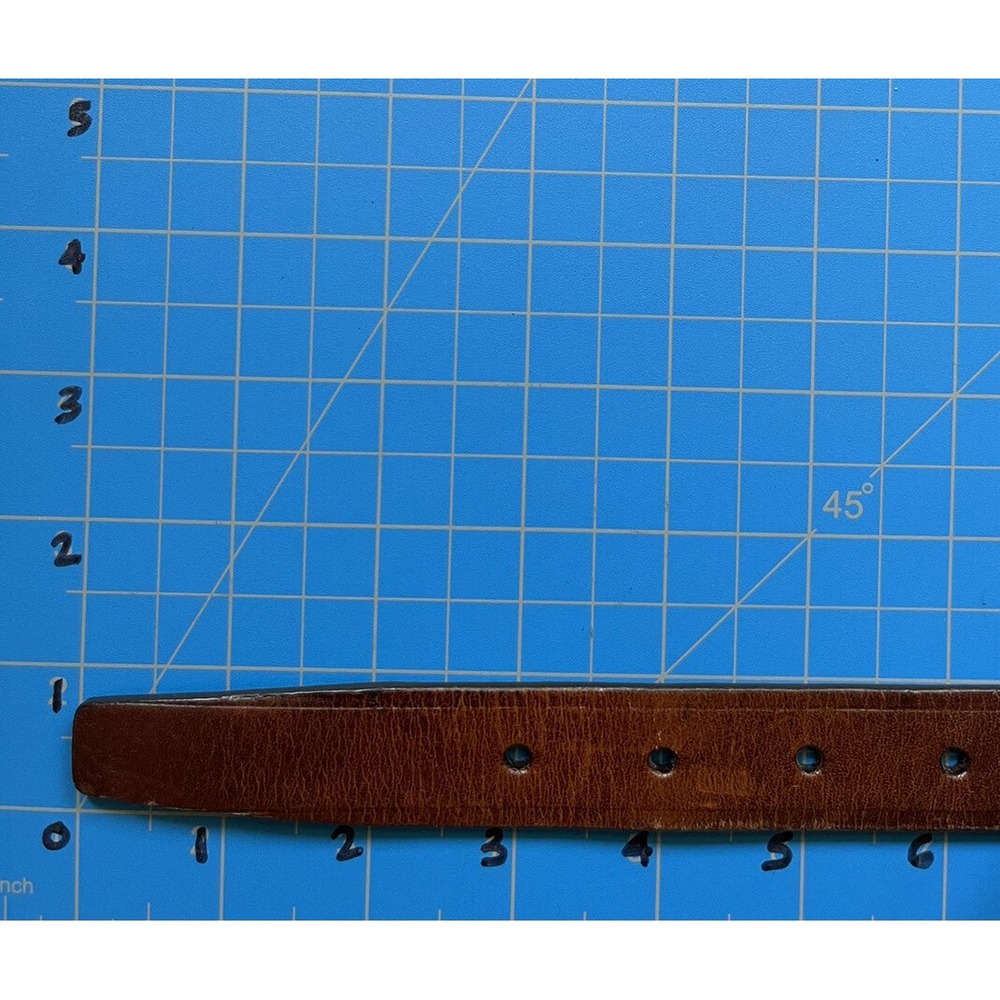 Fossil Leather‎ Belt Womens Medium Medallions Brown Concho 32 34 Waist Western - Picture 7 of 10